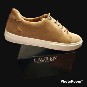 Ralph Lauren ● Suede Joana Sneaker
